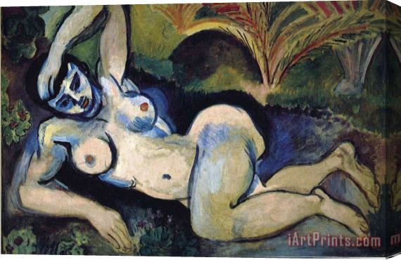 Henri Matisse The Blue Nude Souvenir of Biskra 1907 Stretched Canvas Painting / Canvas Art