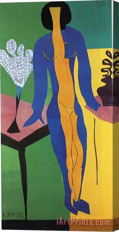 Henri Matisse Zulma 1950 Stretched Canvas Painting / Canvas Art
