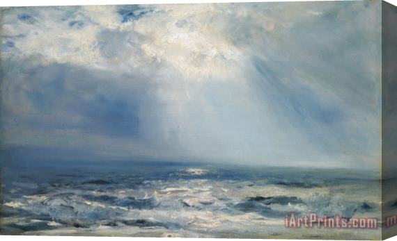 Henry Moore A Sunbeam over the Sea Stretched Canvas Painting / Canvas Art
