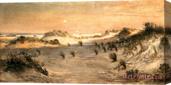 Henry Ossawa Tanner Sand Dunes at Sunset, Atlantic City Stretched Canvas Painting / Canvas Art