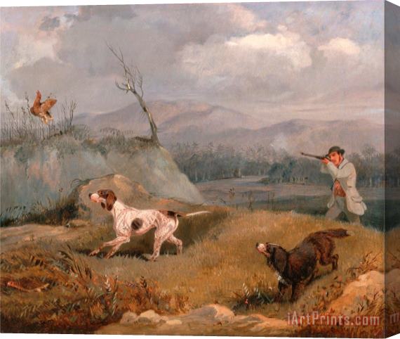 Henry Thomas Alken Grouse Shooting Stretched Canvas Print / Canvas Art