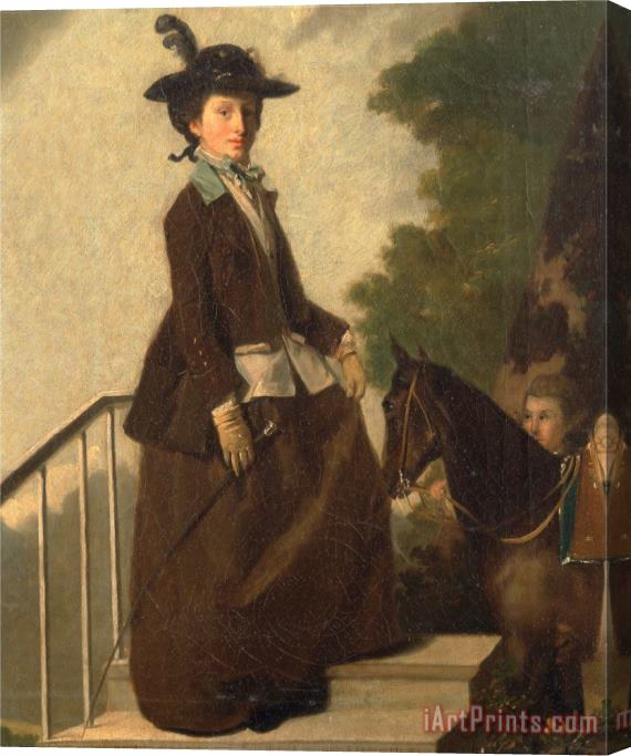 Henry Walton Elizabeth Bridgman, Sister of The Artist Stretched Canvas Print / Canvas Art