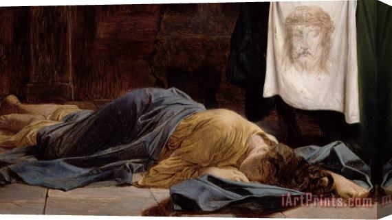 Hippolyte Delaroche Saint Veronica Stretched Canvas Painting / Canvas Art