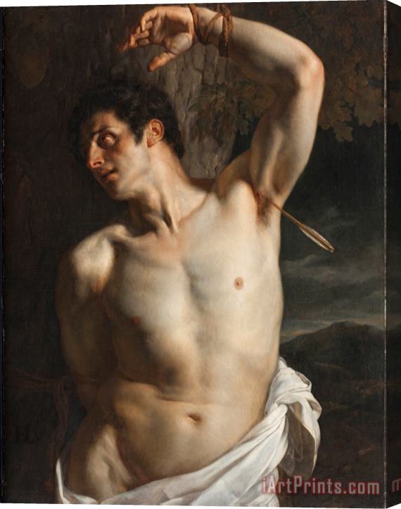 Hippolyte Paul Delaroche St. Sebastian Stretched Canvas Painting / Canvas Art