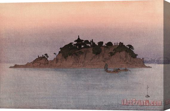 Hiroshi Yoshida Tomo No Ura, From The Inland Sea Series (seto Naikai Shu) Stretched Canvas Print / Canvas Art