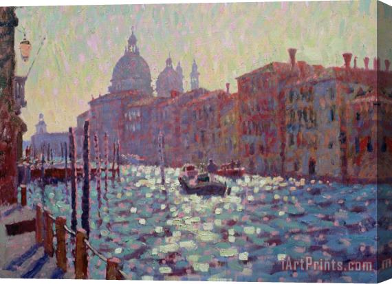 Hugo Grenville The Grand Canal Shortly After Sunrise Stretched Canvas Painting / Canvas Art