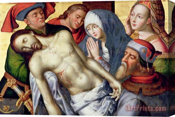 Hugo van der Goes Descent from the Cross Stretched Canvas Print / Canvas Art