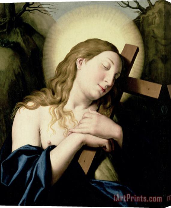 Il Sassoferrato Penitent Magdalene Stretched Canvas Painting / Canvas Art