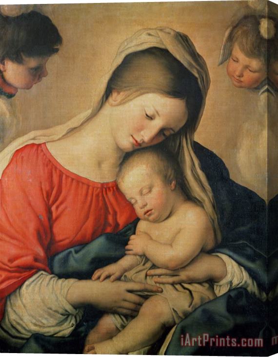 Il Sassoferrato The Sleeping Christ Child Stretched Canvas Print / Canvas Art