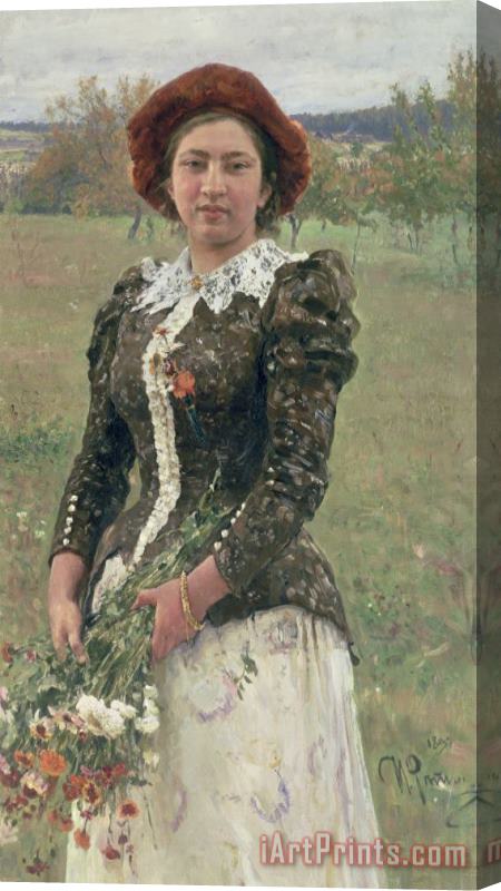 Ilya Efimovich Repin Spring Bouquet Stretched Canvas Painting / Canvas Art