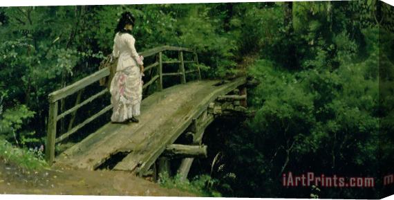 Ilya Efimovich Repin Summer Landscape Stretched Canvas Painting / Canvas Art