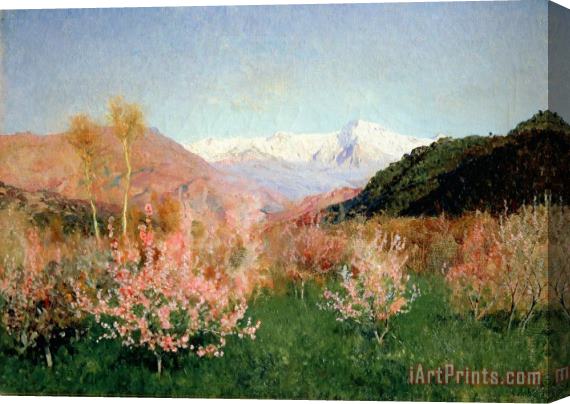 Isaak Ilyich Levitan Spring in Italy Stretched Canvas Print / Canvas Art
