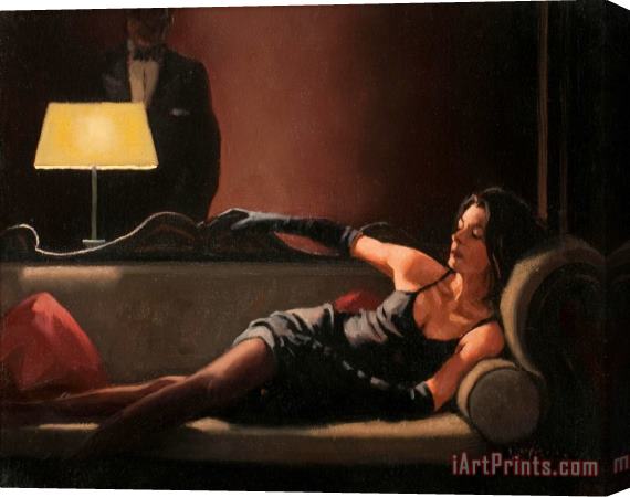 Jack Vettriano Along Came a Spider II, 2004 Stretched Canvas Painting / Canvas Art