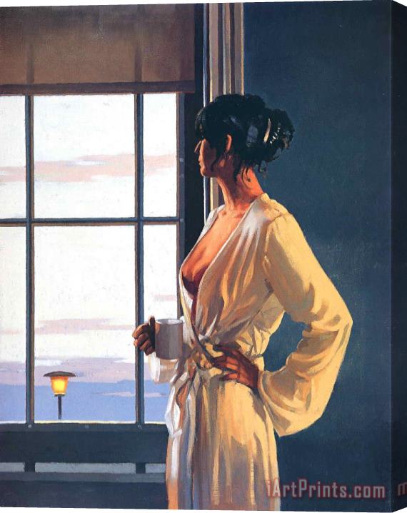Jack Vettriano Baby Bye Bye Stretched Canvas Painting / Canvas Art