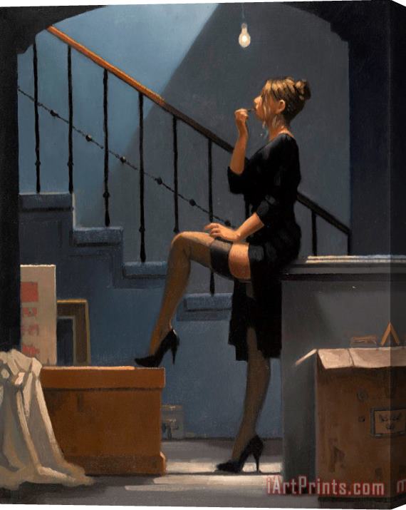 Jack Vettriano Dancer for Money Stretched Canvas Print / Canvas Art