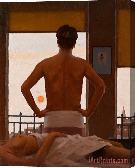 Jack Vettriano Remains of Love II Stretched Canvas Painting / Canvas Art