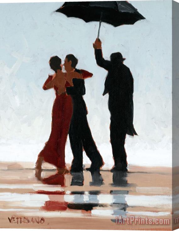 Jack Vettriano Study for The Singing Butler Stretched Canvas Print / Canvas Art