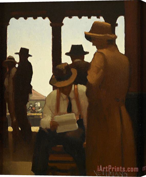 Jack Vettriano The Letter, 1992 Stretched Canvas Print / Canvas Art