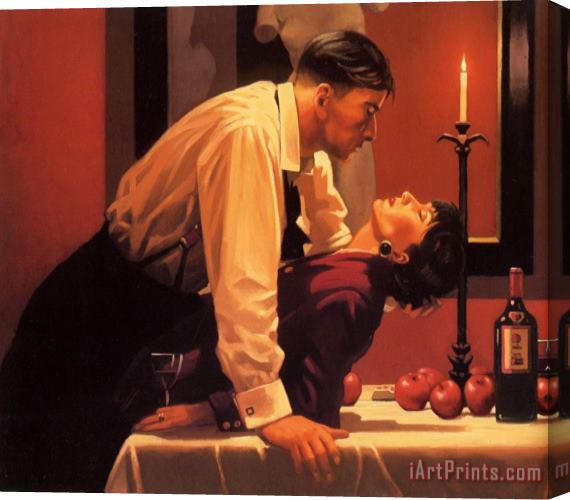 Jack Vettriano The Party's Over, 1996 Stretched Canvas Painting / Canvas Art