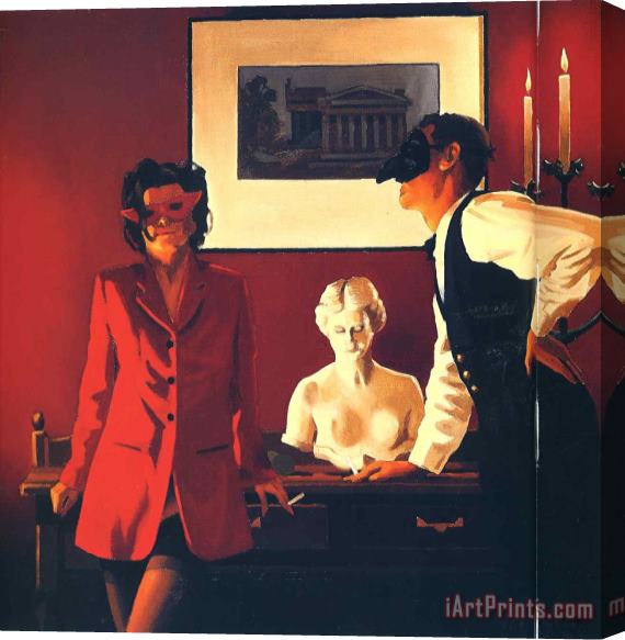 Jack Vettriano The Sparrow And The Hawk Stretched Canvas Print / Canvas Art