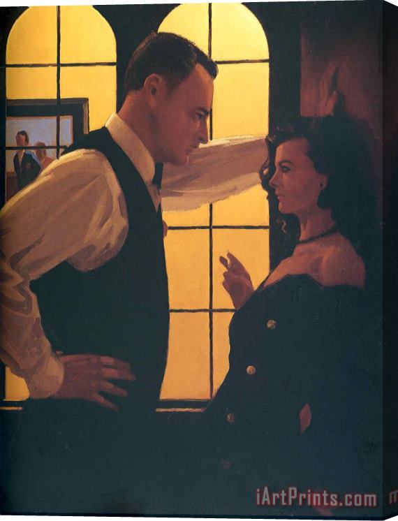 Jack Vettriano The Trap Stretched Canvas Print / Canvas Art