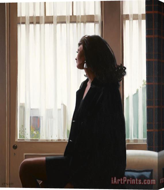 Jack Vettriano The Very Thought of You, 2015 Stretched Canvas Painting / Canvas Art