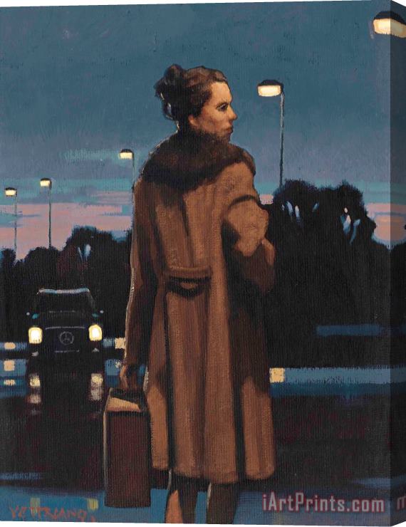 Jack Vettriano Untitled, 2013 Stretched Canvas Print / Canvas Art