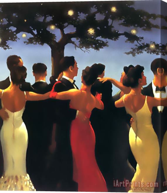 Jack Vettriano Walzers Stretched Canvas Print / Canvas Art