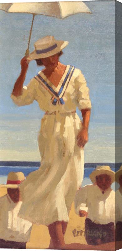 Jack Vettriano Woman Pursued Stretched Canvas Print / Canvas Art