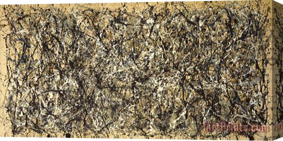 Jackson Pollock One No 31 Stretched Canvas Painting / Canvas Art
