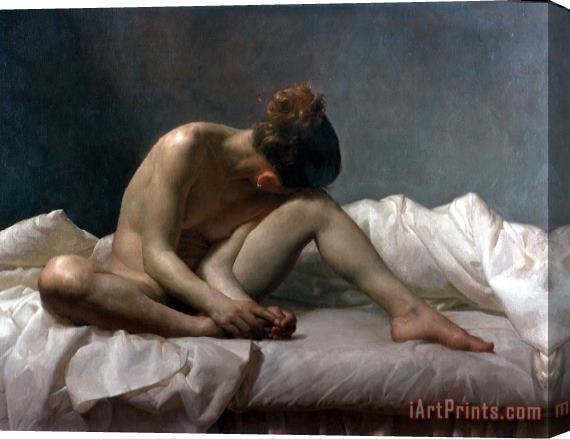 Jacob Collins Seated Nude Stretched Canvas Print / Canvas Art