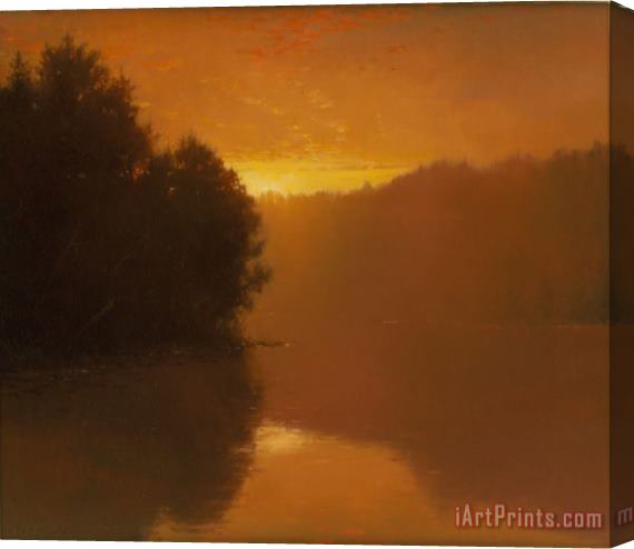Jacob Collins Yaddo Lake Stretched Canvas Print / Canvas Art
