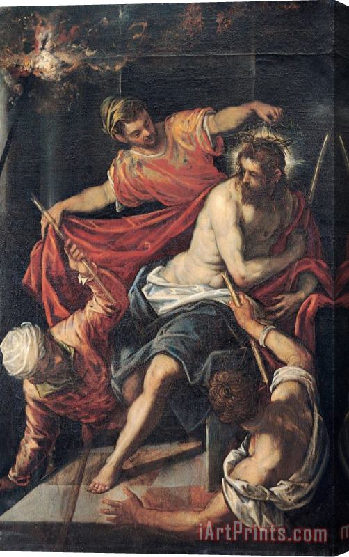 Jacopo Robusti Tintoretto The Flagellation Stretched Canvas Print / Canvas Art