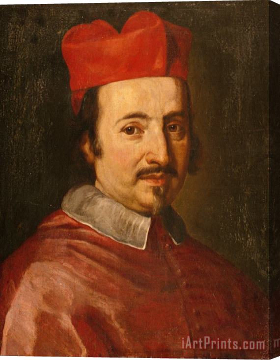 Jakob-Ferdinand Voet Portrait of Cardinal Federico Ubaldo Baldeschi Colonna (1624 1691) Stretched Canvas Painting / Canvas Art