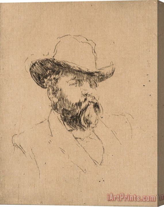 James Abbott McNeill Whistler Robert Barr Stretched Canvas Print / Canvas Art