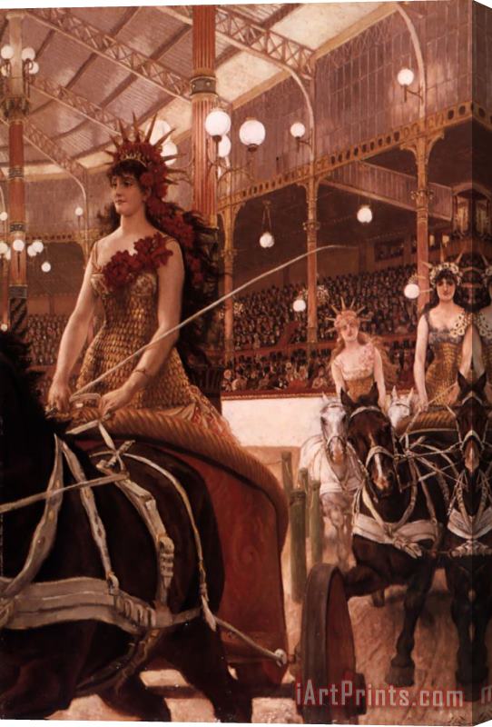 James Jacques Joseph Tissot The Ladies of The Cars Stretched Canvas Painting / Canvas Art