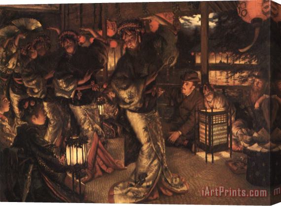James Jacques Joseph Tissot The Prodigal Son in Modern Life in Foreign Climes Stretched Canvas Painting / Canvas Art