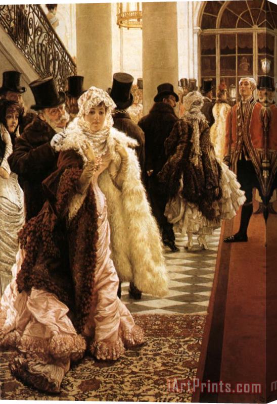 James Jacques Joseph Tissot The Woman of Fashion Stretched Canvas Painting / Canvas Art