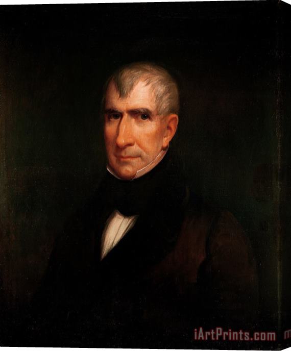 James Reid Lambdin William Henry Harrison Stretched Canvas Painting / Canvas Art