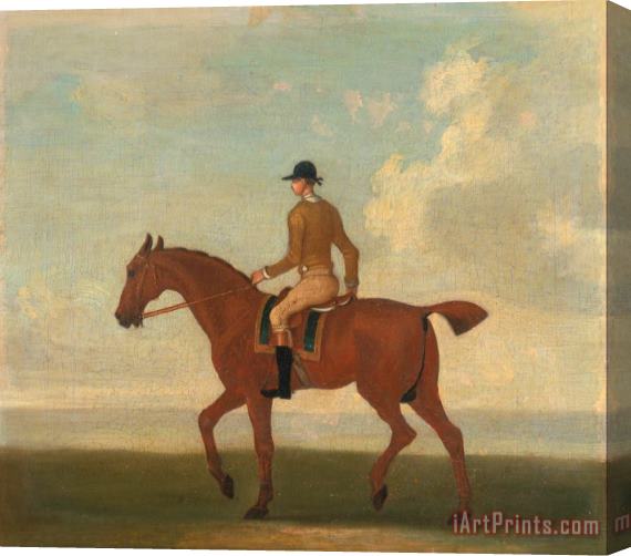 James Seymour One of Four Portraits of Horses 4 Stretched Canvas Painting / Canvas Art