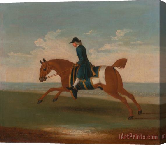 James Seymour One of Four Portraits of Horses Stretched Canvas Print / Canvas Art