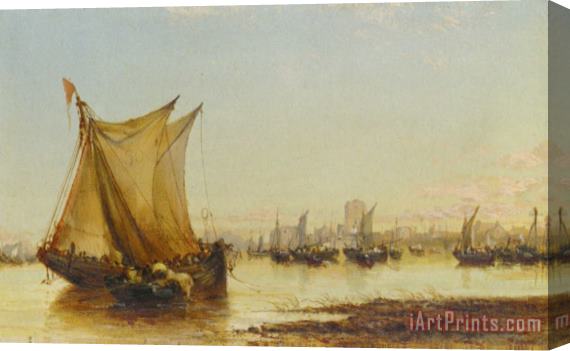 James Webb On The Coast of Holland Stretched Canvas Print / Canvas Art