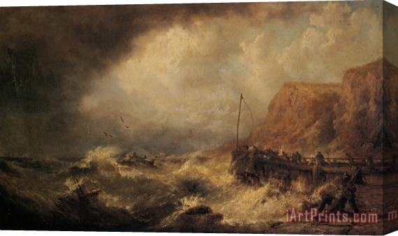 James Webb Shipwrecked Stretched Canvas Painting / Canvas Art
