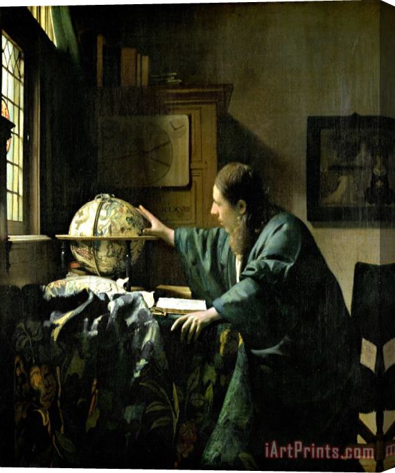 Jan Vermeer The Astronomer Stretched Canvas Painting / Canvas Art
