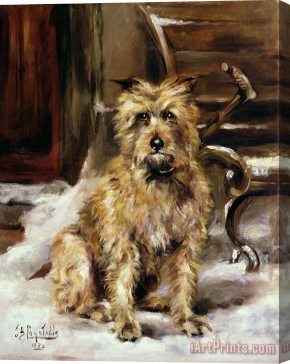 Jane Bennett Constable Waiting for Master Stretched Canvas Painting / Canvas Art