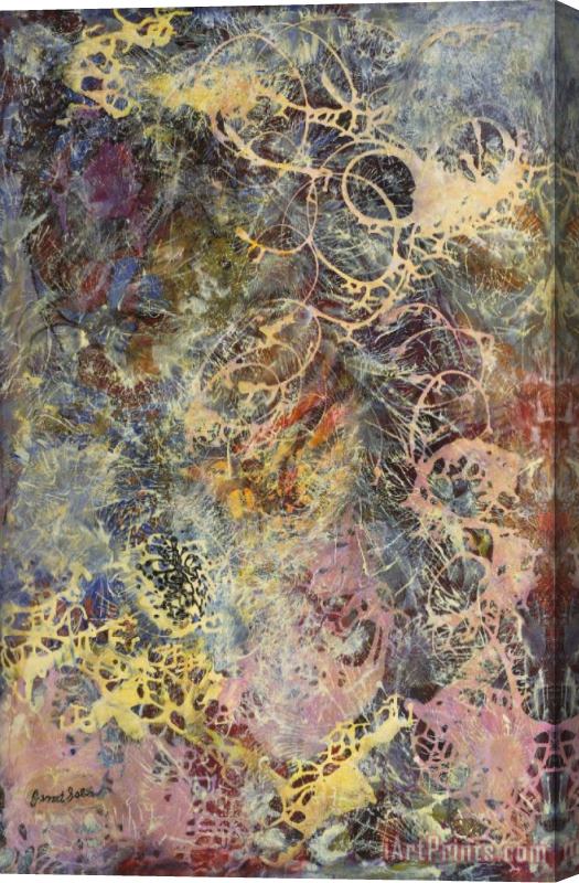 Janet Sobel Milky Way 1945 Stretched Canvas Print / Canvas Art