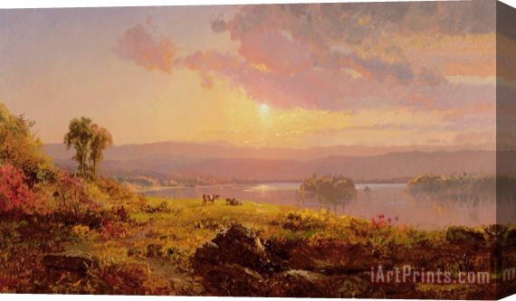 Jasper Francis Cropsey Susquehanna River Stretched Canvas Painting / Canvas Art