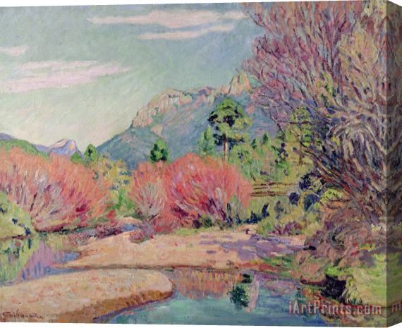 Jean Baptiste Armand Guillaumin The Banks Of The Sedelle At Crozant Stretched Canvas Painting / Canvas Art