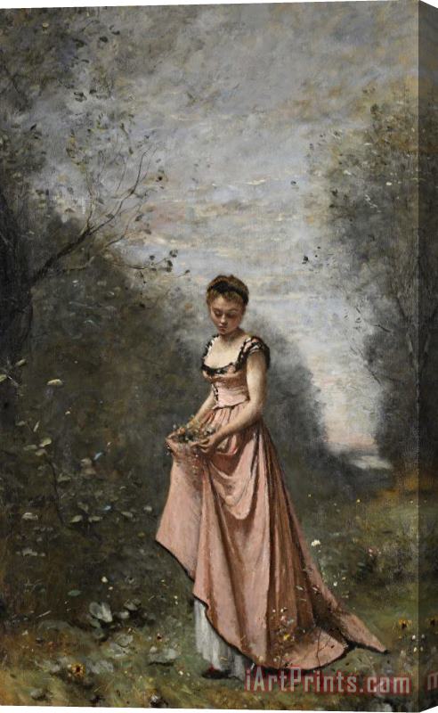 Jean Baptiste Camille Corot Springtime Of Life Stretched Canvas Painting / Canvas Art
