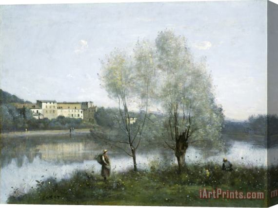 Jean Baptiste Camille Corot Ville D'avray Stretched Canvas Print / Canvas Art